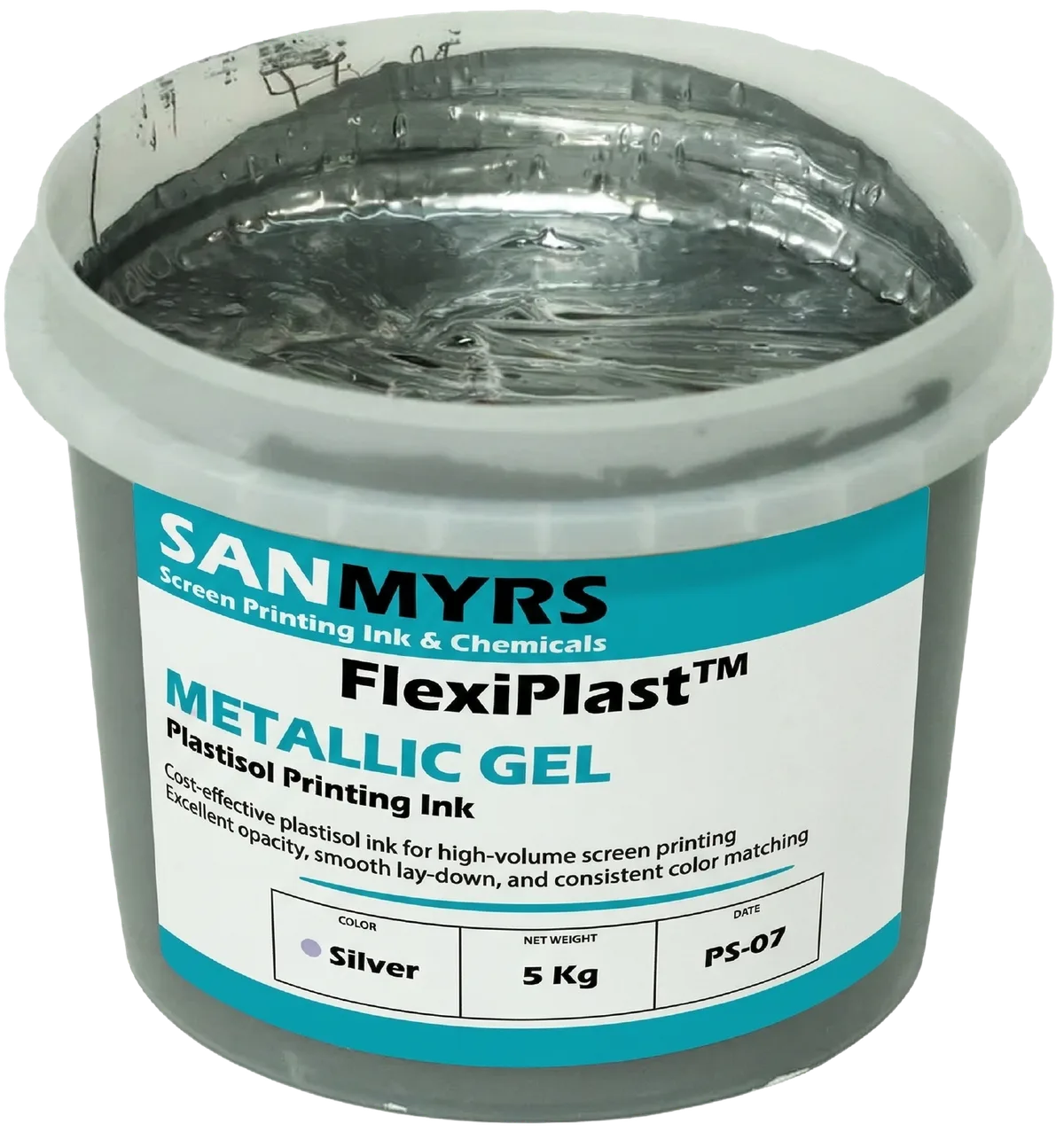 Plastisol Metallic Ink